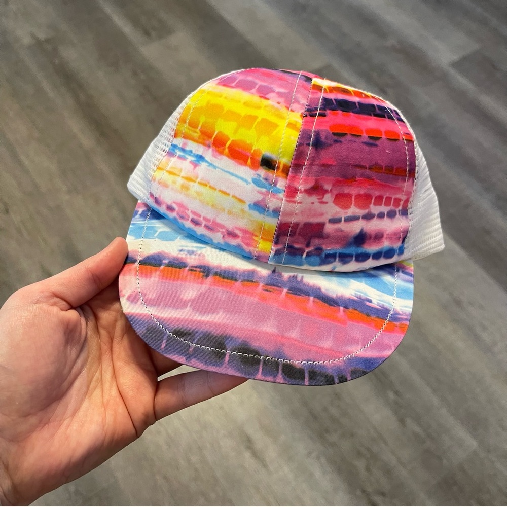 George Hats - Trucker Hat - Tie Dye with White back - infant size
